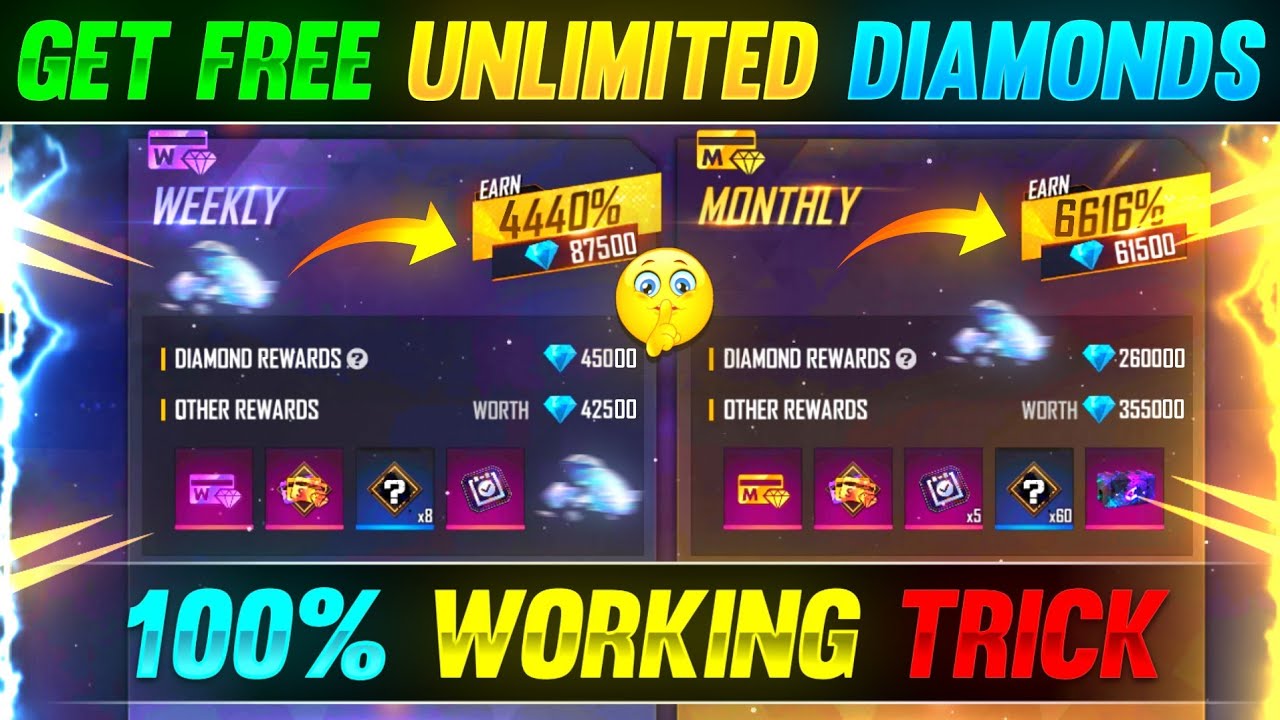 Get Free Fire Unlimited Diamond