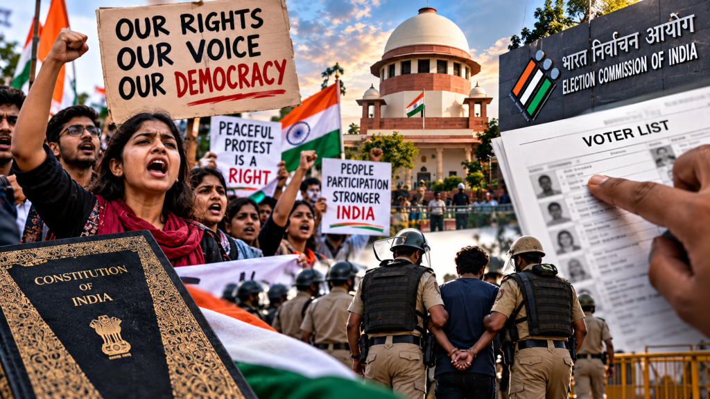 India’s Right to Peaceful Protest